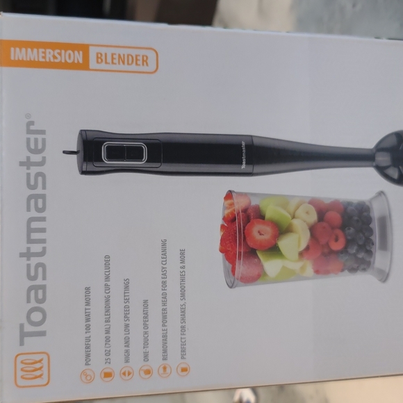 Toastmaster Kitchen New In Box Toastmaster Immersion Blender Poshmark